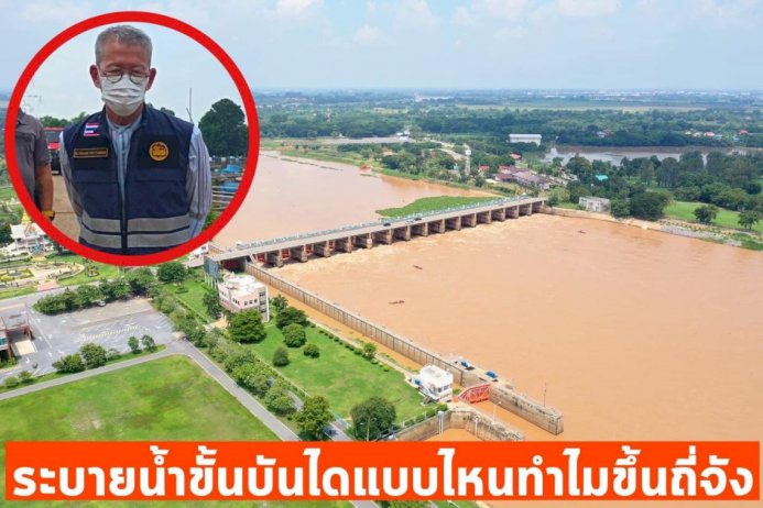 ทำไมขึ้นถี่ “ผู้ว่าฯปู” สงสัย โพสต์ถามชลประทาน ระบายน้ำขั้นบันไดแบบไหน ทำไมขึ้นถี่-“ผู้ว่าฯปู”-สงสัย-โพสต์ถามชลประทาน-ระบายน้ำขั้นบันไดแบบไหน