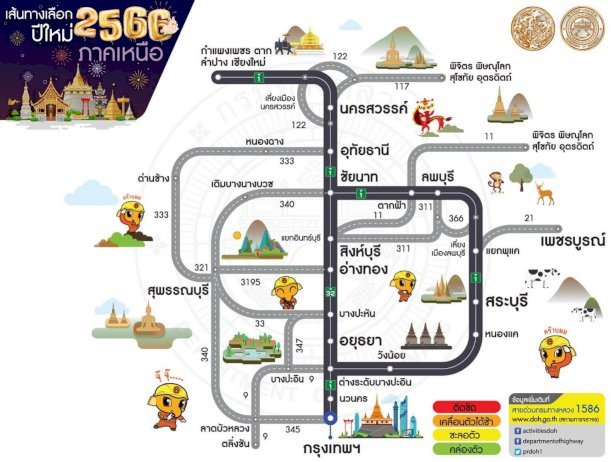มาแล้วเส้นทางเลี่ยงรถติด 'กรมทางหลวง' เปิด 14 เส้นทางจากกรุงเทพ มุ่งสู่ 4 ภาค มาแล้วเส้นทางเลี่ยงรถติด-'กรมทางหลวง'-เปิด-14-เส้นทางจากกรุงเทพ-มุ่งสู่-4-ภาค